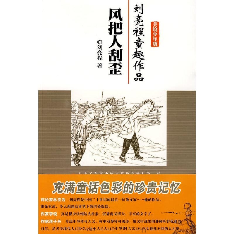 风把人刮歪