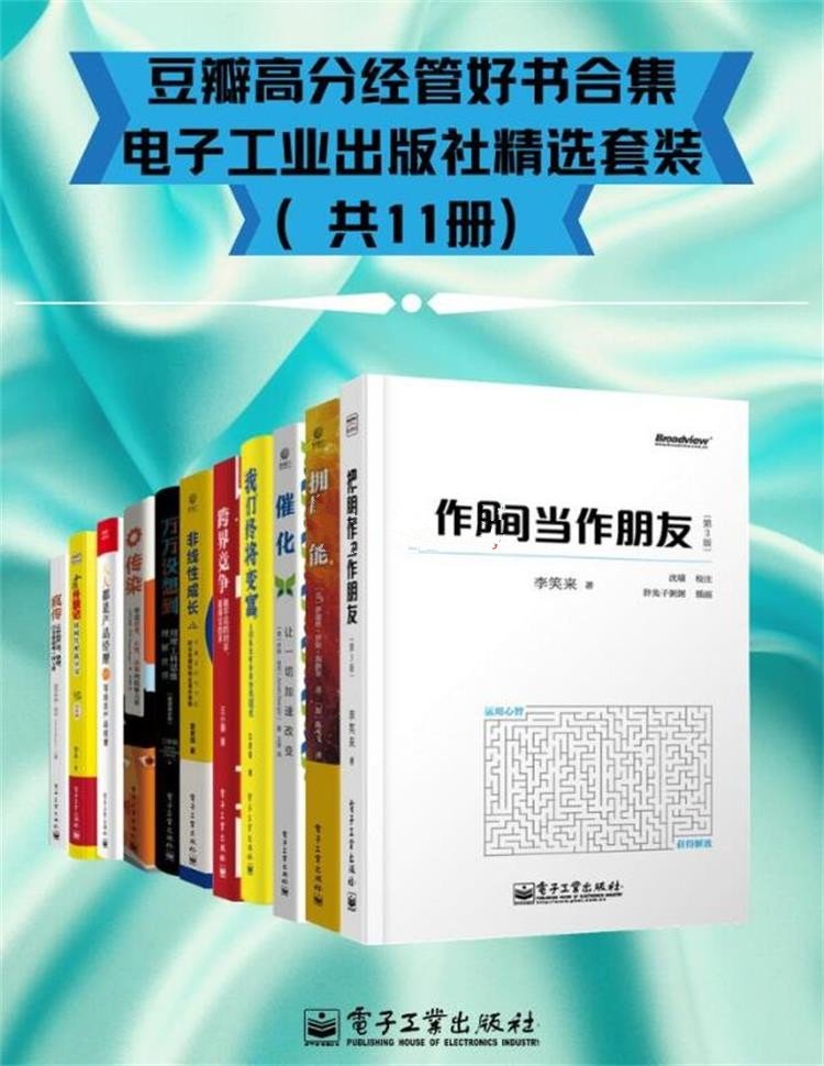 豆瓣高分经管好书合集：电子工业出版社精选套装（共11册）