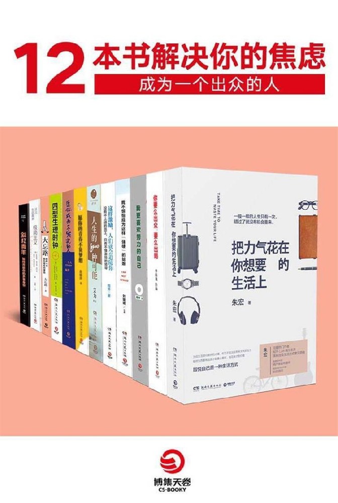 12本书解决你的焦虑：成为一个出众的人(全12册）
